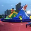 Equipo de Parque Acuático Móvil Inflable Parque Acuático Infantil Marco de Desafío de Carrera de Obstáculos Acuáticos Piscina Fabricante