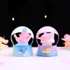Ornamentos de Mesa Criativos, Bola de Cristal com Som de Golfinho, Decorações Luminous de Desenho Animado Fofas, Brinquedos da Moda para Amigos