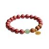 Pulseira de Cinábrio de Guan Yu Pulseira com Pingente de Sândalo Imperial Fortuna Tendência Nacional Atacado de Fábrica Transmissão ao Vivo Dropshipping S3081004