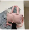 Transfronterizo 2026 Nueva Bolso de Hombro de Moda Bajo el Brazo Casual Bolso Acolchado de Algodón de Gran Capacidad Bolso de Mano para Mujer Bolso Tote Nube