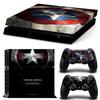 Ps41100/1200 Pegatina Consola de Juegos Estilo Capitán América Iron Man Resistente al Desgaste y a los Arañazos Co-Marca