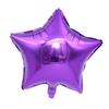 Balão de filme de alumínio estrela de cinco pontas de 18 polegadas Sala de casamento Decoração de festa de aniversário infantil Estrela Balão de folha de alumínio