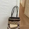 Bolso de lunares estilo coreano, bolso de gran capacidad para llevar bajo el brazo, elegante y único para mujer, adecuado para ir al trabajo, con un toque de alta gama, bolso de hombro para mujer