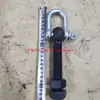 Partes de Camión Volquete Gancho de Cierre de Puerta Trasera de Camión Volquete Gancho de Seguridad Gancho Tipo Cadena de Tornillo Telescópico Tornillo de Gancho Partes de Almohadilla de Goma
