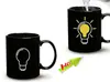 Caneca de mudança de cor por transferência térmica caneca mágica fosca mudança local fabricantes fornecimento impressão DIY personagens de desenho animado fotos