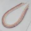 Perlas de Agua Dulce Planas Naturales con Agujero Pasante Cuentas Sueltas Brillo Fuerte Perlas Redondas Planas Reales Accesorios para Pulsera Collar Pendiente DIY