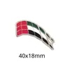 Insígnia de metal com bandeira dos Emirados Árabes Unidos transfronteiriça acessórios de vestuário presentes adesivos para celular fabricantes de origem atacado personalização
