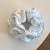 La Sensación del Primer Amor es Abrumadora: Gomas para el pelo florales rosas y azules para mujer, Nuevas ligas para el pelo de primavera, Suaves accesorios para el pelo para el día a día