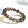 Pulsera de Cristal de Té Natural Jiuya Cristal Azeztulita Pulsera de Cristal Arcoíris de Té Venta Directa del Fabricante
