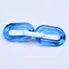 761 Hebilla de Cadena Acrílica de Color U para Joyería DIY Accesorios Colgante para Funda de Teléfono Llavero Cadena Colgante Creativa