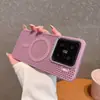 Lente de Metal Adequada para Capa de Celular Xiaomi 15Ultra 14 Recorte Case com Malha de Resfriamento Redmi K80 Capa Protetora Anti-Queda