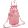 Funda para Termo Cruzada Exterior Bolso de Hombro Bolsa para Botella de Agua Funda Protectora Bolso de Viaje Multifuncional para Bolsa de Termo