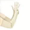 Guantes para Baile de Máscaras de 1920 para Mujer Gatsby Negro Rojo Blanco Guantes Vestido de Novia Tocado Combinación Guantes