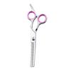 Tesouras de Beleza Transfronteiriças Tesouras para Tosquia de Animais Tesouras de Cabeleireiro para Cães Conjunto de Ferramentas Curvas para Corte de Cabelo Tesouras de Dente Fino para Aparar Cabelo