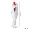 Decoración colgante de fantasma de gasa de Halloween, Parca, Decoración DIY para la atmósfera de terror de Halloween, Colgante en stock