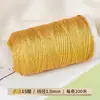 Corda trançada de fio de ouro e prata, fio de ouro para pulseiras DIY, fio de 3, 6 e 9 fios, fio de jade calibre 72, fio de prata, fio de ouro para trançar
