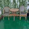 Mesas e Cadeiras de Exterior, Cadeiras de Rattan para Varanda, Móveis para Terraço Exterior e Pátio, Cadeiras de Rattan, Rattan Lazer Lazer Exterior