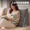 Cojín de cabecera de color sólido estilo minimalista moderno con funda interior extraíble y lavable, adecuado para camas individuales o dobles de dormitorio, con cojín de soporte lumbar