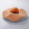 Cojín Hemorroidal de Espuma Viscoelástica, Cojín para Silla de Oficina, Transpirable para Estar Sentado Mucho Tiempo, Cojín de Silla de Verano, Soporte para Cadera y Coxis, Engrosado