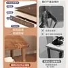 Mesita de Noche para Dormitorio del Hogar 2026 Nuevo Modelo Mesita de Noche Mesa Cuadrada Mesa Pequeña Estante de Almacenamiento Mesa Lateral Móvil