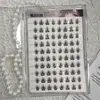 Cílios Yingmeijia Sem Cola Dez Fileiras de Pedaços Pequenos Finos Porcelana Azul e Branca Cílios Postiços Espessos Naturais Comic Novo Maquiagem Leve Diária