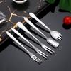 Pala para Pastel de Acero Inoxidable Serie 1010 Transfronteriza, Cuchillo para Pastel, Tenedor para Pastel, Tenedor para Fruta, Juego de Pala para Postre, Pizza con Dientes