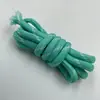 Cordão de Corda Trançada de Poliéster de 5 mm, Corda Trançada Colorida Feita à Mão, Cordão de Fechamento Paracord, Cordão para Chapéu