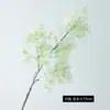 Grama Peluda Artificial de 3 Hastes Flor Falsa Planta Verde Decoração de Casa Casamento Enfeites Flor de Simulação Produtos Acabados de Alta Qualidade Atacado