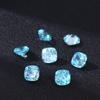 Ninho de Pássaro Cortado Cor Fertilizante Quadrado Tridimensional Luz Luxo Base Pontiaguda Cristal Natural Zircônia Acessórios de Joias Diy Inlay