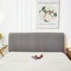 Nueva Funda de Cama Jacquard de Color Sólido Moderna Simple Cubierta Completa para Respaldo de Cama Cubierta de Bolsa Suave Cubierta de Cama