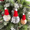 Chenlin Decoração de Natal Transfronteiriça Boné de Bola de Natal Festa de Hotel Casamento Pingente de Árvore de Natal Pingente de Decoração de Cena