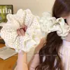 2026 Nuevo Scrunchie Infantil de Alta Elasticidad, Cuerda para el Cabello Coreana Oversize Estilo Perezoso, Banda Elástica de Gama Alta para Niñas
