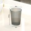 Martelo Estilo Taça de Vinho Light Luxo Simples Estilo Casa Enxaguante bucal transparente Copo Água Copo Dente Pequeno Valor de Beleza