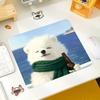 Cartoon bonito cão mouse pad tamanho pequeno computador tapete de mesa tapete de jogo antiderrapante borda bloqueio engrossado internet café e-sports tapete de mesa