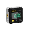 Caja de Inclinómetro Digital Electrónico de Doble Láser Medidor de Nivel para el Hogar Instrumento de Medición de Ángulo Inclinómetro Digital de Pantalla Fuerte en Cuatro Lados