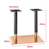 Patas de Mesa Temática de Restaurante Western, Accesorios para Patas de Mesa Redonda de Taberna Pequeña, Patas de Mesa de Acero Inoxidable de Estilo Simple para Cafetería y Tienda de Té con Leche