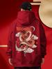 Suéter con Capucha Estampado estilo Americano para Niños y Niñas Primavera y Otoño Ropa de Marca Top para Adolescentes Sudadera Casual Abrigo de Talla Grande