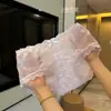 Roupa Íntima de Renda Feminina Nova Confortável Respirável Amiga da Pele Sexy Roupa Íntima Feminina Cintura Média Laço Vazado Calcinha Feminina