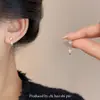 Pendientes de Aro con Colgante de Estrella de Circonita Brillante "Starlight" para Mujer, Pendientes de Moda Exquisitos y Versátiles para Celebridades de Internet