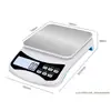 Balanza Electrónica de Cocina para el Hogar de 0.1g Pesaje de Alimentos Plataforma de Pesaje Balanza de Pesaje Balanza Pequeña Balanza Electrónica para Hornear Cocina
