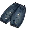 Jeans de Dibujos Animados para Niños Pequeños, Nuevos Pantalones Largos Casuales de Primavera y Otoño, Pantalones de Bebé Modernos Estilo Coreano
