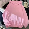 Sudadera Blanca 2025 para Hombres y Mujeres, Suéter de Manga Larga de Otoño, Sudadera Casual con Bolsillo, Unisex, Corte Holgado
