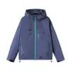 Cortavientos para hombre y mujer, chaqueta fina nueva de primavera y otoño, a prueba de viento e impermeable, prenda exterior funcional americana, ropa de montañismo, para viajar