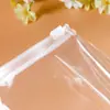 Bolsa de compras de plástico PVC atacado de fábrica transparente para presente de vinho bolsa de PVC coquetel bolsa de compras universal