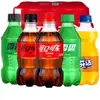 Sprite Chá Gelado Cola Zero Açúcar 300ml*6 Garrafas Originais Pequenas Refrescante de Verão Delicioso Pepsi Fanta