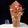 Artefacto Fijador de Lichi Soporte de Plástico Snacks de Frutas Flores Florales Empaque Brochetas de Bambú Material para Ramo DIY Accesorios
