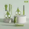Cortauñas para Bebé Recién Nacido Tijeras para Bebé Set de Cortauñas Manicura Cuidado del Bebé Set de Cortauñas