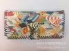 Nueva cartera de impresión hecha a mano escénica para estudiante mujer graffiti retro estilo étnico PU