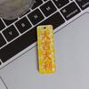 Llavero de tarjeta de texto acrílica de doble cara original etiqueta para llaves paquete de materiales para accesorios de joyería diy colgante para joyería colgante