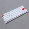 Teclado mecânico vermelho amor pixel coração tecla ESC tecla de direção teclas R1 transparente tecla enter tecla MAC